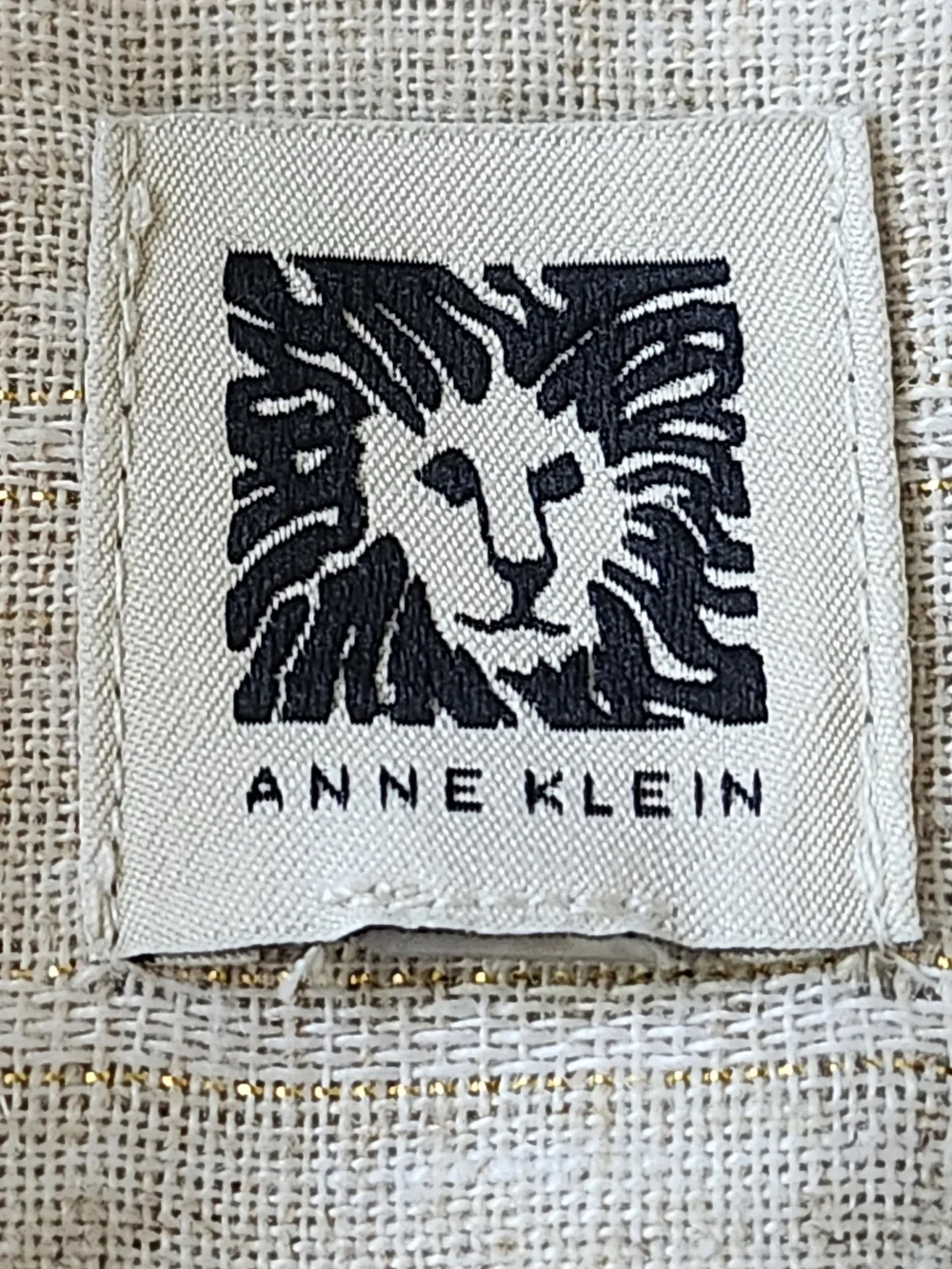 Lot of 2 Shirts Lauren Ralph Lauren & Anne Klein Chambray and Linen Blend - Picture 5 of 12